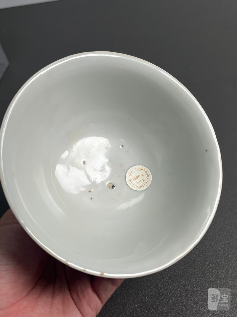 明永乐  甜白釉高足杯 - 图17